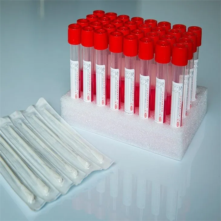 Eldobható vírusmintavevő cső